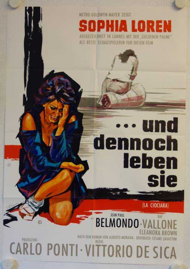 Two Women original release german movie poster